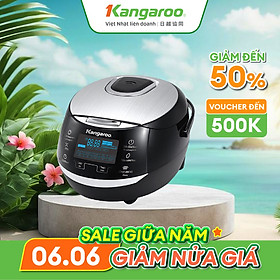 Nồi Cơm Điện Tử Kangaroo KG595 (1.8L) - Đen- Hàng chính hãng