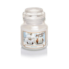 Hũ nến thơm Bartek Candles BAT0486 Cotton 130g (Hương hoa bông)