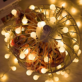 Mua Đèn Led Trang Trí Bóng Tròn Dài 6M - 40  Bóng Trang Trí Noel Lễ Tết