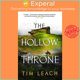 Sách - The Hollow Throne by Tim Leach (UK edition, hardcover)