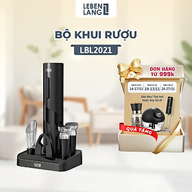 Mua Bộ mở rượu vang Lebenlang LBL2021  dụng cụ mở nút chai rượu vang bằng pin  không kèm pin - hàng chính hãng