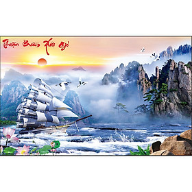 Tranh đính đá Thuận Buồm Xuôi Gió  - 88637