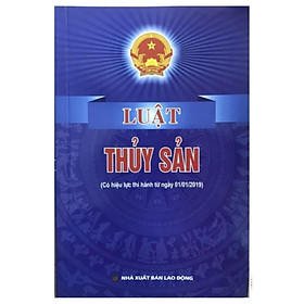 Hình ảnh Sách - Luật thủy sản (NXB Lao động)