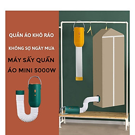 Máy Sấy Di Động xách tay sấy khô nhanh cho quần áo, giày dép, chăn ga nệm Mindeulle Design Korea - tặng túi sấy nhỏ