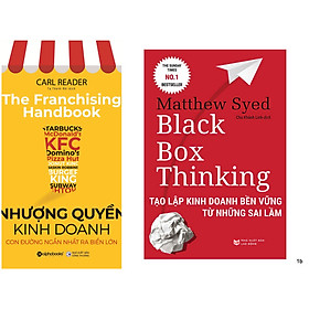 Combo 2 Cuốn: Nhượng Quyền Kinh Doanh + Tạo Lập Kinh Doanh Bền Vững Từ Những Sai Lầm