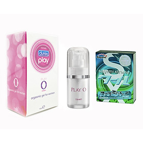 Gel Bôi Trơn Kích Thích Vùng Kín Cho Nữ Giới Durex Play O - Tăng Khoái Cảm Khi Quan Hệ + Tặng Bcs Sagami Hộp 3 Chiếc - Hàng Chính Hãng 100% - Che Tên Sản Phẩm