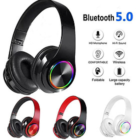 B39 Tai Nghe Bluetooth Không Dây Có Tích Hợp FM, Led, dễ dàng gấp gọn