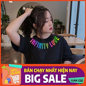 Áo Thun Tay Lỡ '' Tình Yêu Vô Hạn'' Phản Quang 7 màu Infinity Love