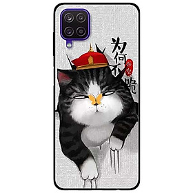 Ốp lưng dành cho Samsung Galaxy A12 - A21s - A31 - mẫu Mèo Cào Nón Đỏ