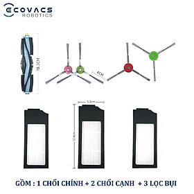 Mua Phụ kiện robot hút bụi Ecovacs Deebot OMNI/TURBO X1 - Hàng Chính Hãng