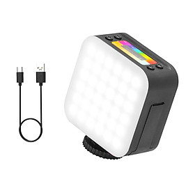 Mini RGB Video Light  360 Degree Rotateable for Photography Camera