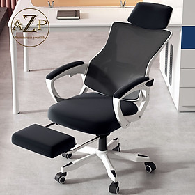 Ghế Giám Đốc, Ghế Văn Phòng AZP-9908 Hỗ Trợ Cột Sống Lưng, Có Ngả Lưng & chuẩn Ergonomic 