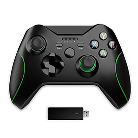 Gaming Pad 2.4G Wireless Bluetooth Gamepad Game Handle Controller Joypad Gaming Joystick For Xbox 360 For Computer Pc Gamer - Green Black