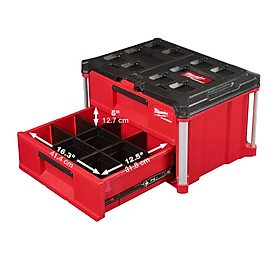 HỘP ĐỰNG DỤNG CỤ PACKOUT MILWAUKEE 48-22-8442 - HÀNG CHÍNH HÃNG