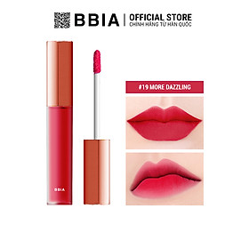 Hình ảnh Son kem lì Bbia Last Velvet Lip Tint - 19 More Dazzling 5g (Màu đỏ ánh hồng cánh sen)