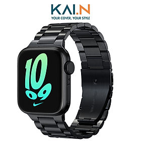 Mua Dây Đeo Thép Dành Cho Apple Watch Ultra / Apple Watch Series  Kai.N Metal Band - Hàng Chính Hãng