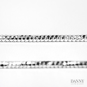Dây Chuyền Nữ Danny Jewelry Bạc 925 Xi Bạch Kim