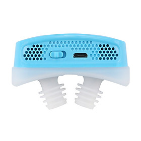 Silicone Anti Snoring Devices Electronic Nose Breathing Apparatus Snoring Stopper Nasal Dilators Apnea Aid Device Stop Snoring Devices blue