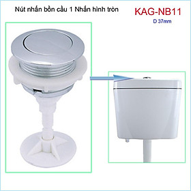 Mua Nút nhấn xả bồn cầu  nút nhấn cầu xả 1 nhấn Kace KAG-NB11
