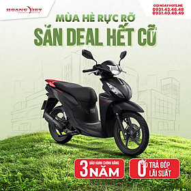 Xe Máy Honda Vision 2025 - Phiên Bản Thể Thao - Đen