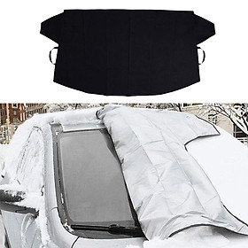 Windshield Snow Cover Ice Removal Visor Protector  Winter Summer Auto Sun Shade for Cars Trucks  SUVs