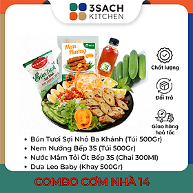 Combo Bún Nem Nướng - Cơm Nhà 14