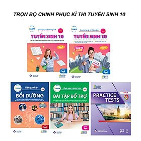 Sách - Dtpbooks - Trọn bộ sách chinh phục kì thi Tuyển sinh 10