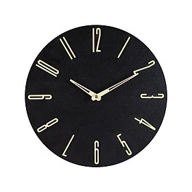 Wall Clock Non Ticking Round Wall Mounted Clocks for School Indoor Bedroom