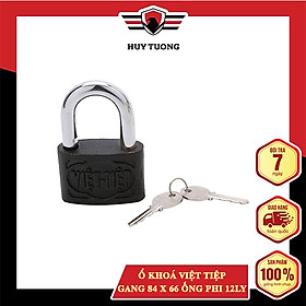 Mua Ổ Khoá Việt Tiệp Gang 84 x 66 Ống Phi 12Ly