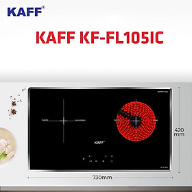 Mua Bếp Từ Đôi Hồng Ngoại Cảm Ứng KAFF KF-FL105IC - Hàng Chính Hãng