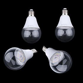 4 pcs Grow Light Bulb E27 Base LED Plant Growth Light for Indoor Plant
