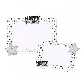 2 khung hình giấy để bàn sao ép kim