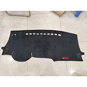 Thảm Taplo Nhung Lông Cừu Cho Xe Nissan Almera 2021 2022 Hàng 3 lớp chống trượt