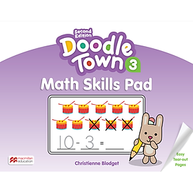 Doodle Town Level 3 Math Skills Pad 2nd Edition