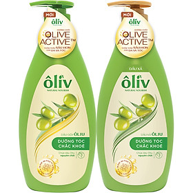 Combo Dầu Gội + Dầu Xả Purité De Prôvence Ôliv Chắc Khỏe 650ml