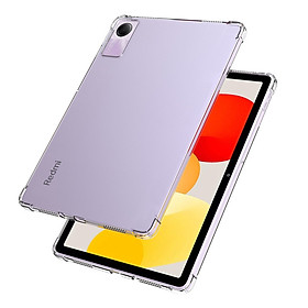 Ốp lưng cho Xiaomi Redmi Pad SE silicon dẻo trong suốt, có gờ bảo vệ camera - Hàng Nhập Khẩu