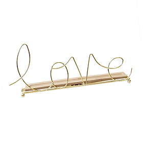 Tabletop Decorative Love Word Sign Standing for Kitchen Home Decor