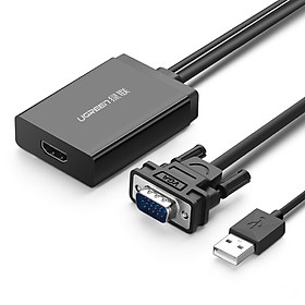Mua Bộ chuyển đổi VGA  audio sang HDMI UGREEN MM106 40213 - Hàng chính hãng