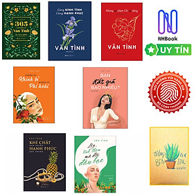 Combo Sách Tác Giả Vãn Tình Hay Đặc Sắc- Bộ 7 cuốn - Bìa Mềm- AZ Việt Nam - Tặng Kèm Sổ Tay Xương Rồng 