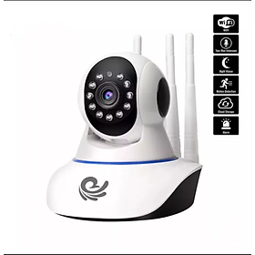 Mua Bộ kamera giám sát ghi hình chống trộm 3 dâu thu phát wifi  hàng loại tốt xoay 360 độ