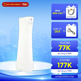 Mua Chân lavabo dài Viglacera VI1T cao 505mm  chất liệu sứ phủ men Nano cứng cáp  kháng khuẩn 89% và bền bỉ - Hoa Sen Home - Hàng chính hãng