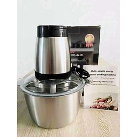 Mua Máy Xay Thịt Cầm Tay Đa Năng Cối Inox  Máy Xay Sinh Tố 2-3 lít công suất lớn cối inox 304 cao cấp