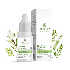 Tinh chất chấm mụn Truesky Tea Tree Oil chiết xuất tràm trà giúp làm dịu da, làm mờ vết thâm và giảm mụn 10ml