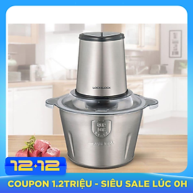 Máy Xay Thịt Cối Inox Lock&Lock EJM172 (2 lít) Hàng Chính Hãng