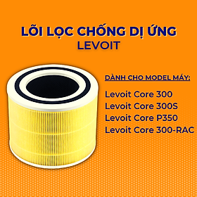 Mua Lõi Lọc Chống Dị Ứng cho Máy Lọc Không Khí Levoit Core 300/300S RF. Bộ lọc Hepa 3 lớp