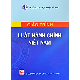 Mua Giáo Trình Luật Hành Chính Việt Nam