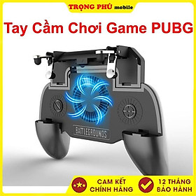 Tay Cầm Chơi Game PUBG Tích Hợp Tản Nhiệt Và Sạc Dự Phòng Cho Điện Thoại IP Android