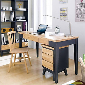 Mua Bàn Làm Việc Lớn NB-Blue Gỗ Tự Nhiên Ibie OTDLNBBR - Xanh (140 x 60 cm)