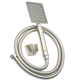 Mua Bộ Dây Tay Sen Inox SUS 304 Vuông Eurolife EL-111SH-N (Trắng Vàng)