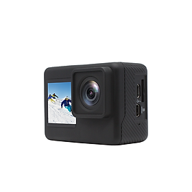 Camera thể thao không thấm nước 30m 4K Action cam kép Màn hình màu cho